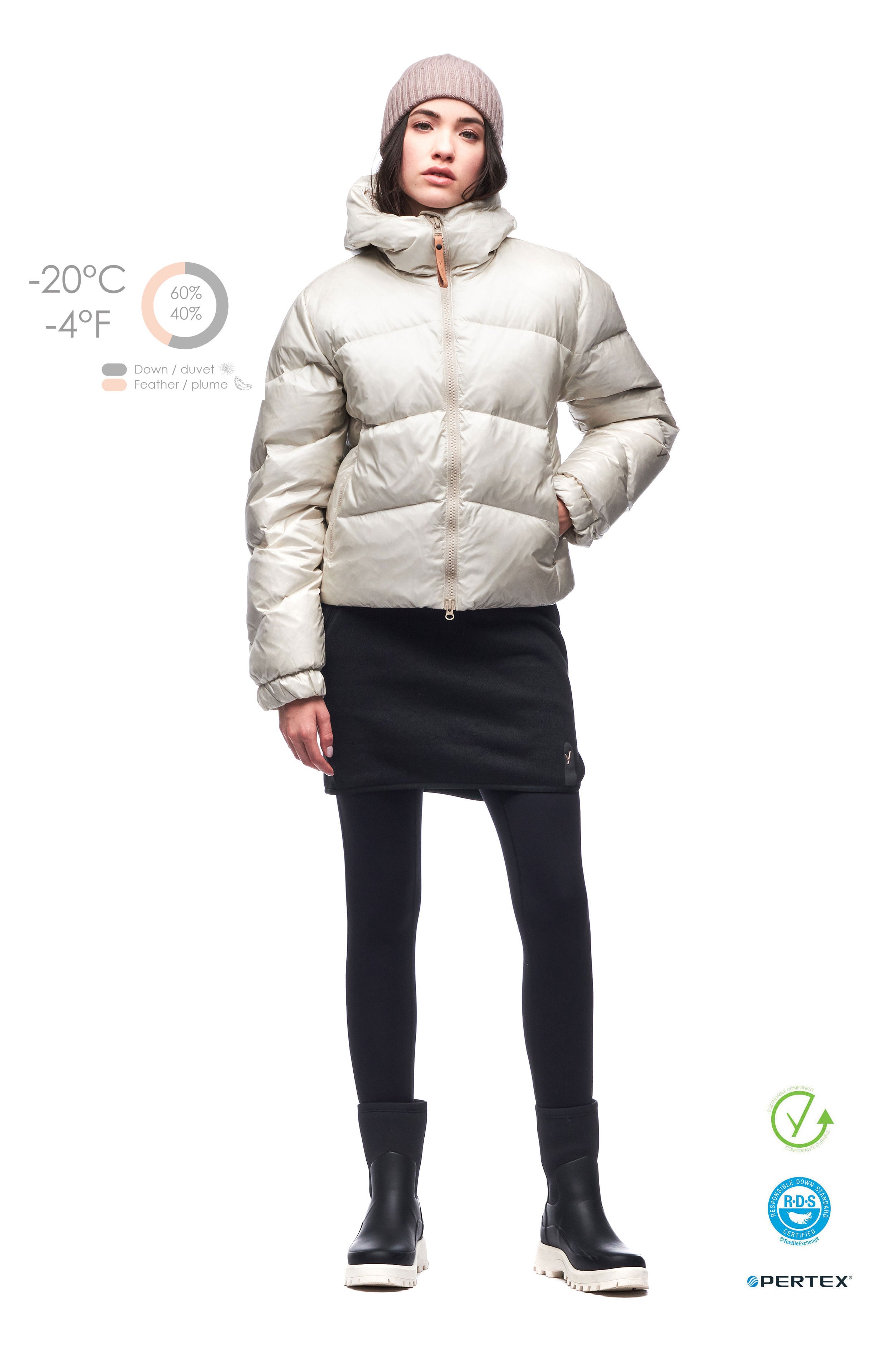 SHORT SHORT QUILTED DOWN COAT